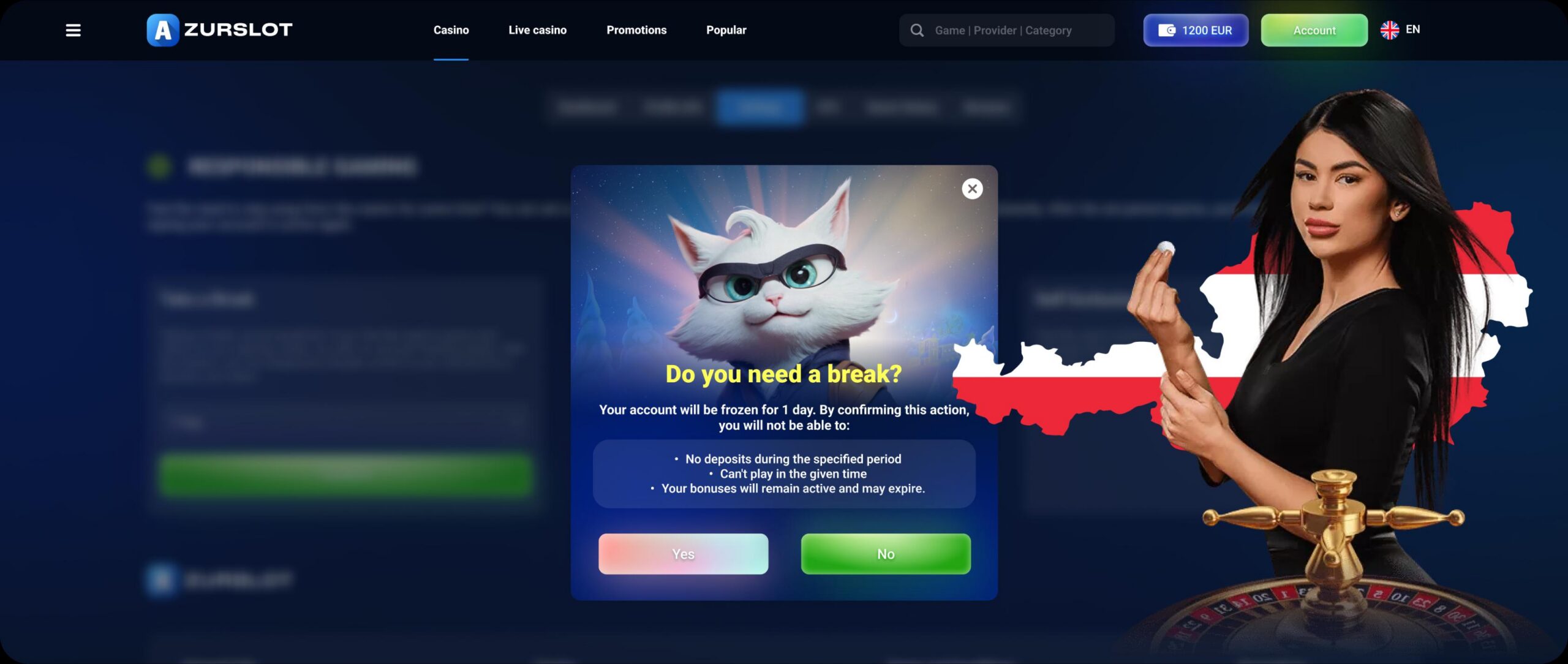 AzurSlot Login